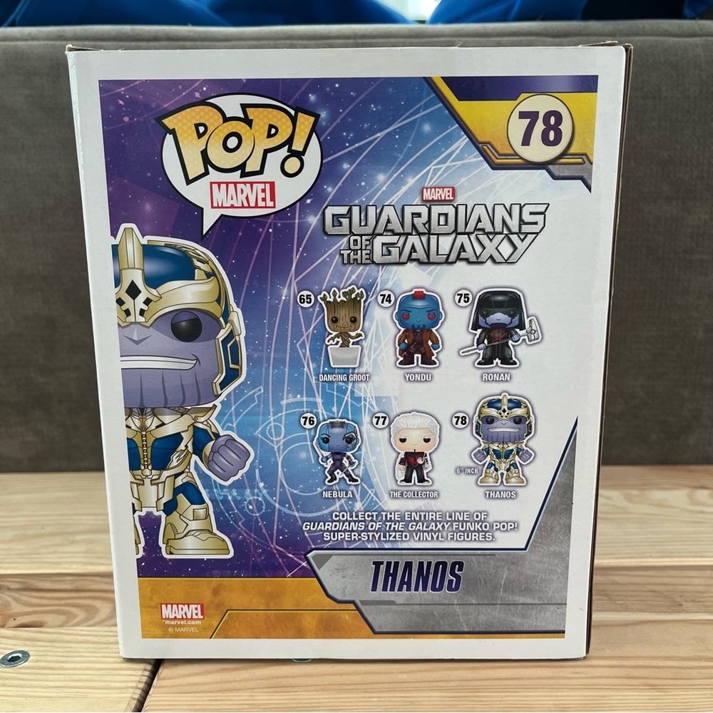 BRAND NEW Funko Pop! Guardians of the Galaxy Thanos Figure - Picture 3 of 5